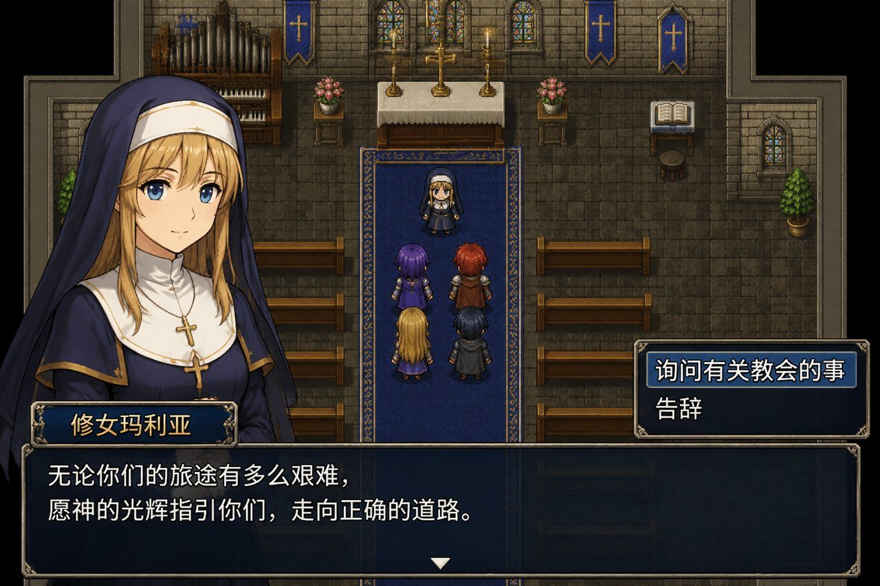 邪恶勇者一行 角色路线 演示图 2
