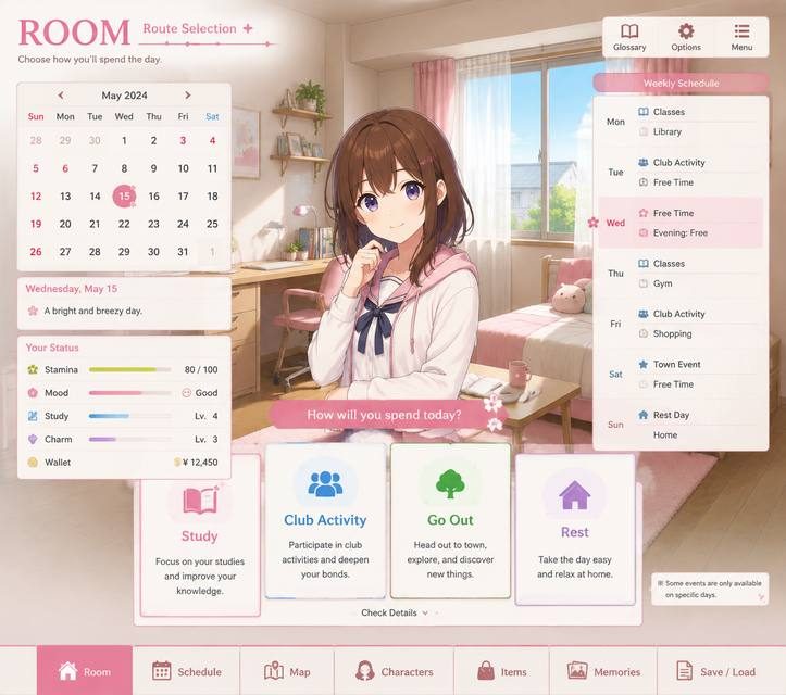 ROOM 路线分支 画面 5