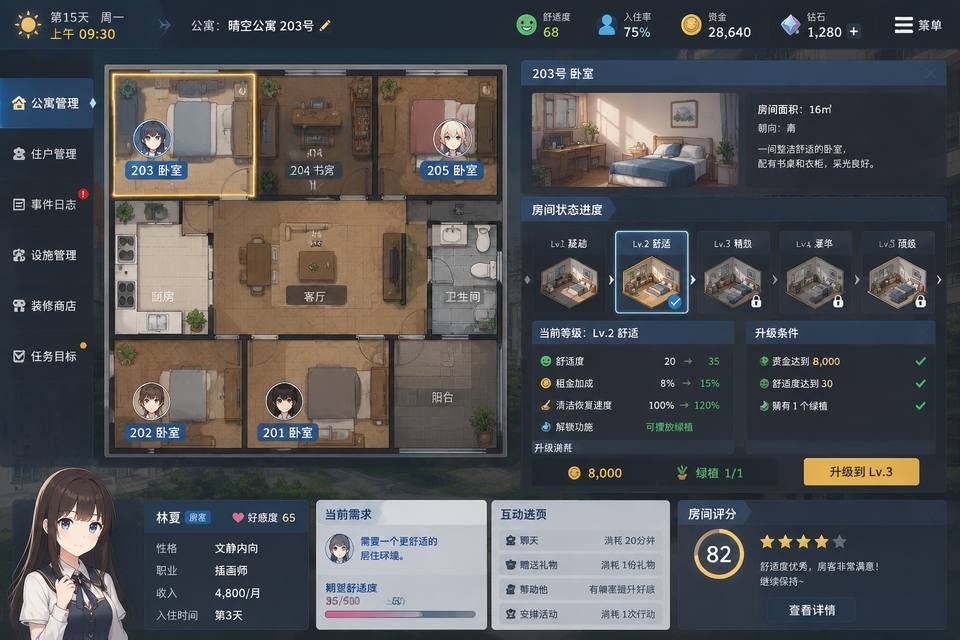 ROOM 路线分支 实机截图 4